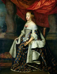 Retrato de María Teresa (1638-83) de Austria, después de 1660